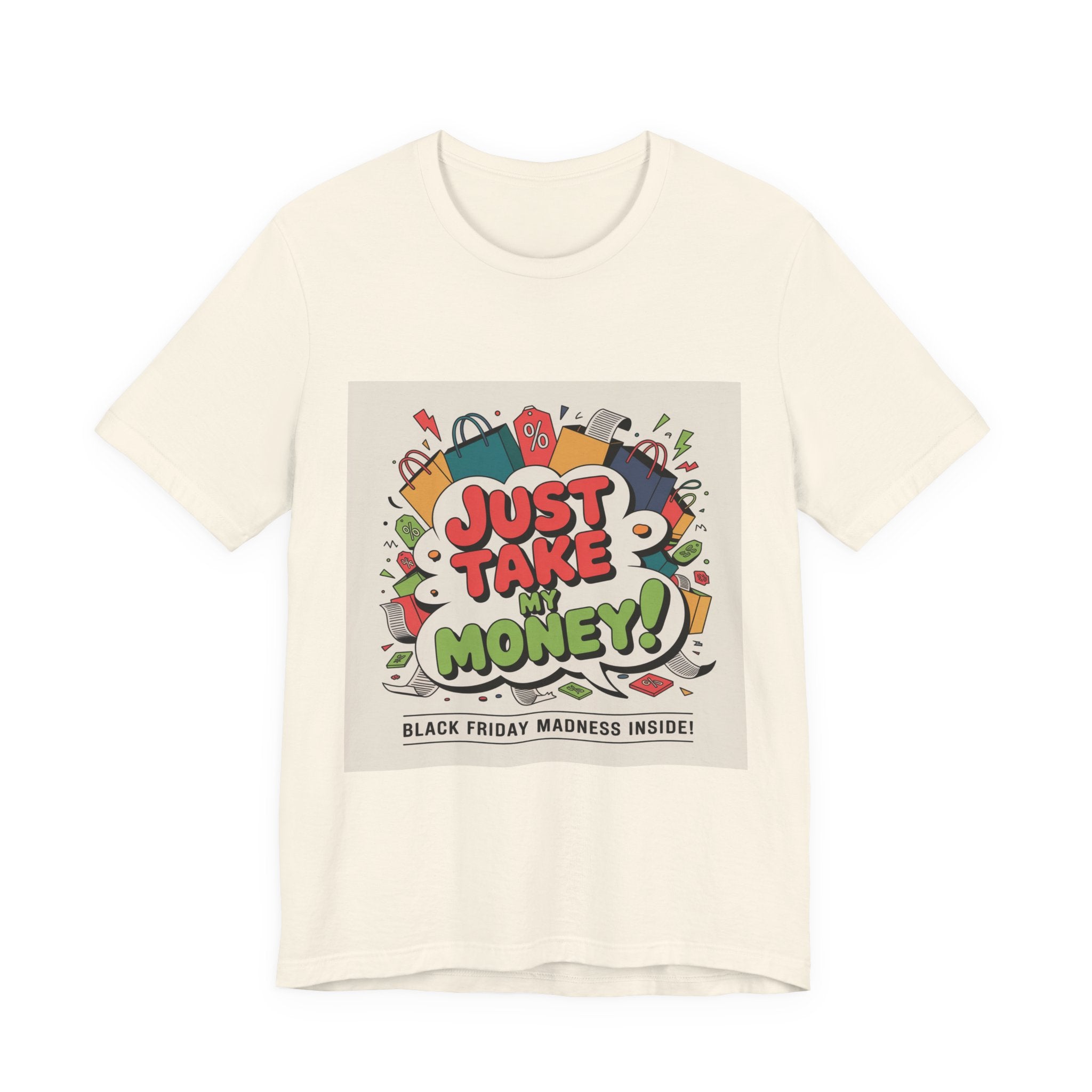 Just Take My Money Jersey Short Sleeve Tee